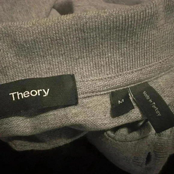 Theory Gray Polo Shirt - Picture 5 of 6